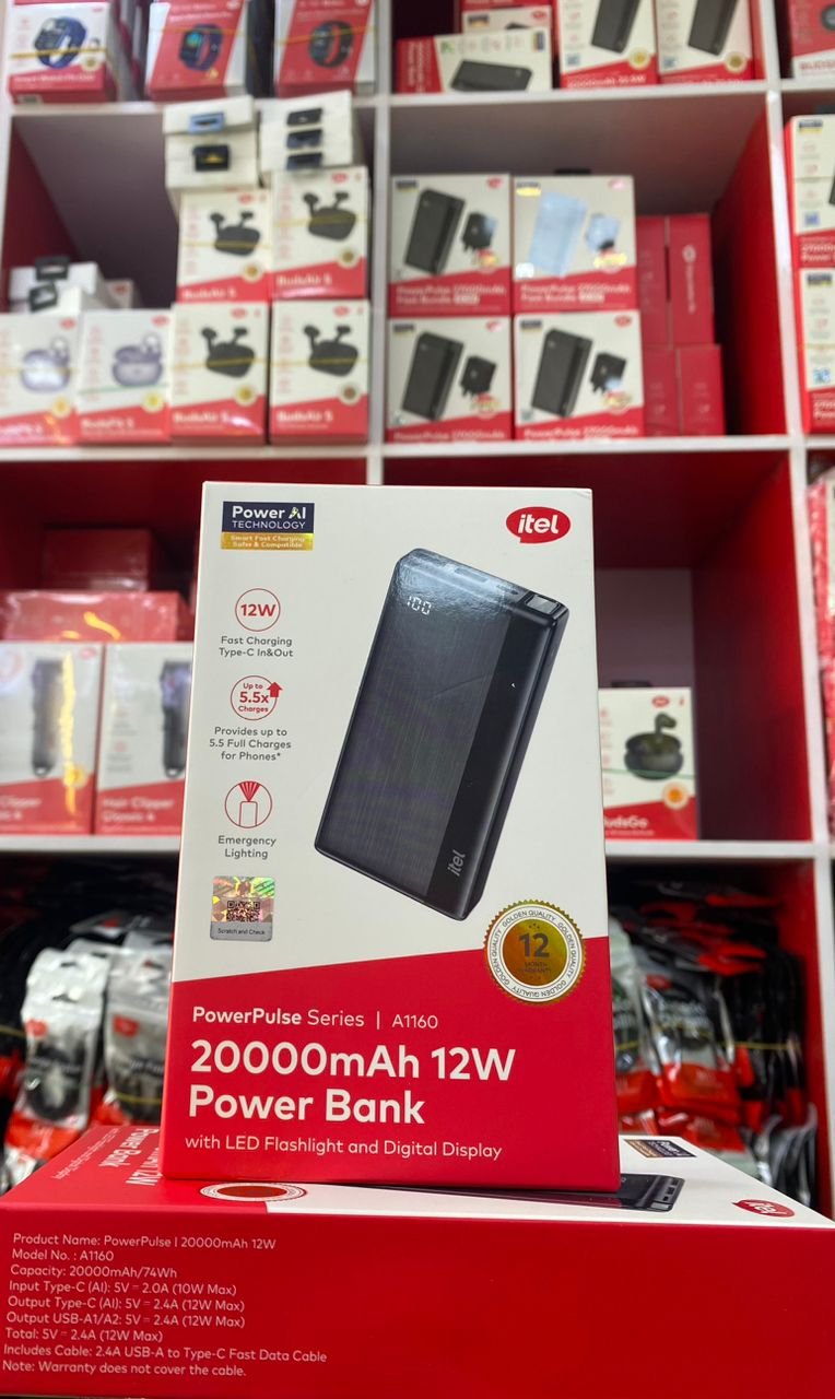 Power bank and headset 