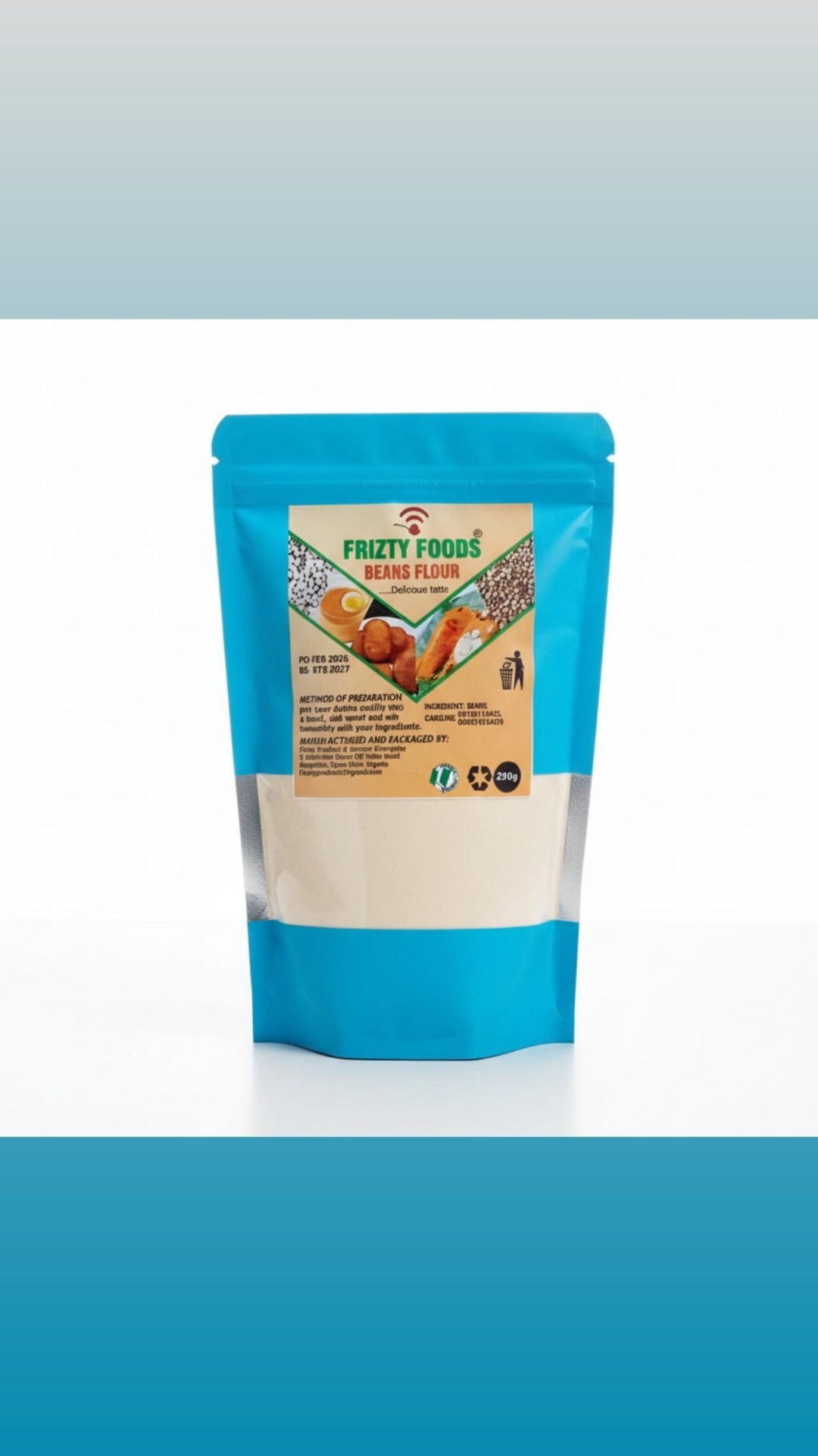 BEANS FLOUR (THOROUGHLY WASHED)