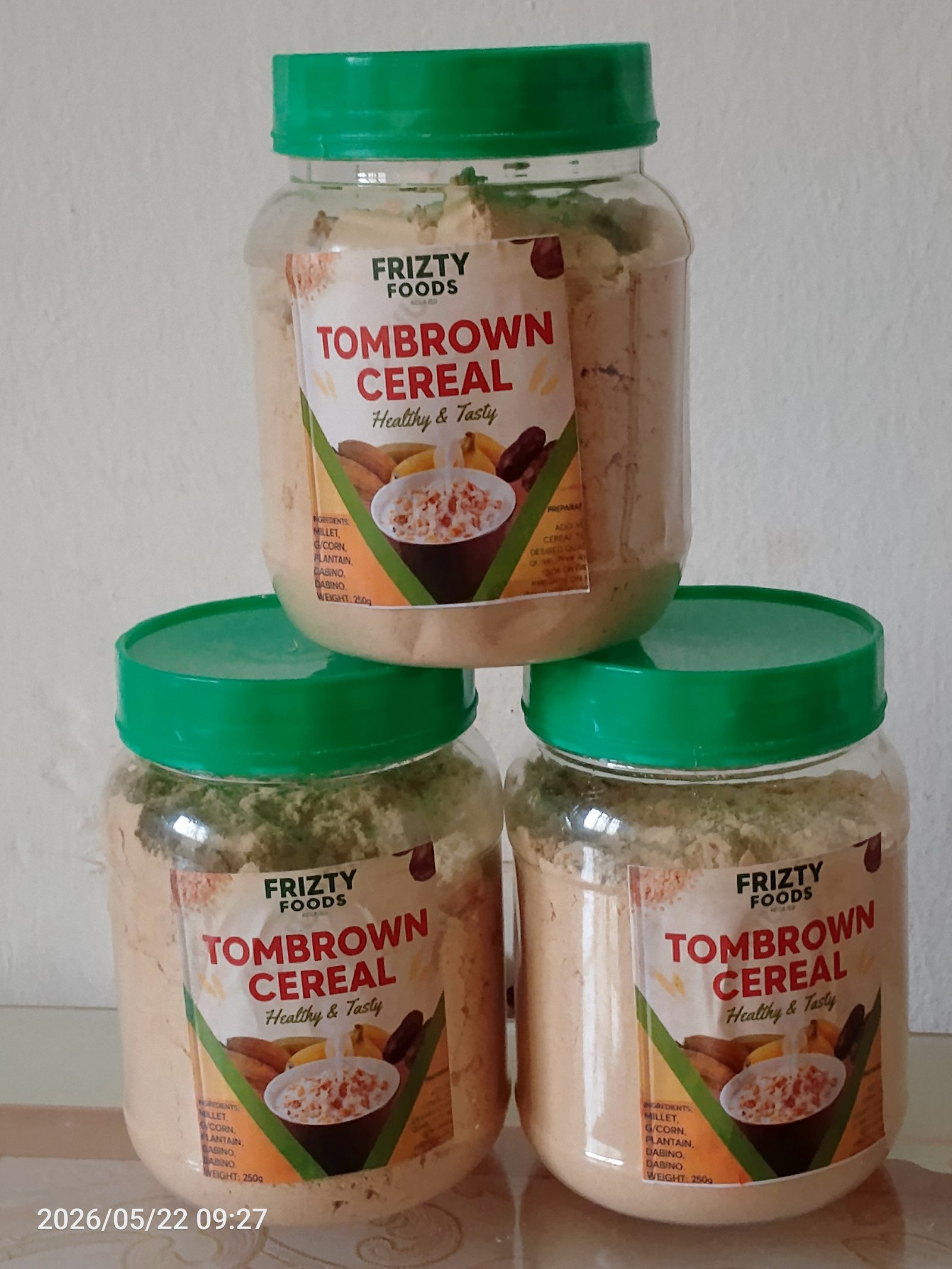 Tombrown cereal 1kg