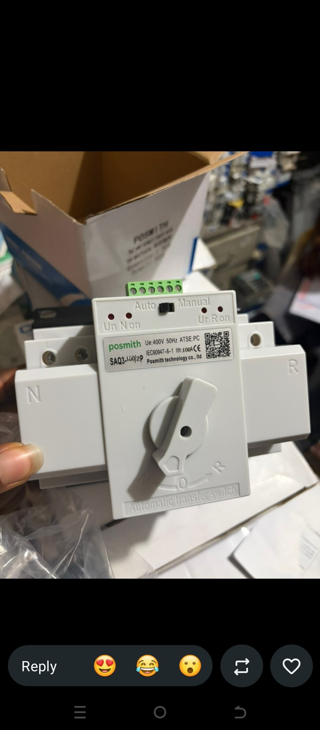 Automatic transfer switch