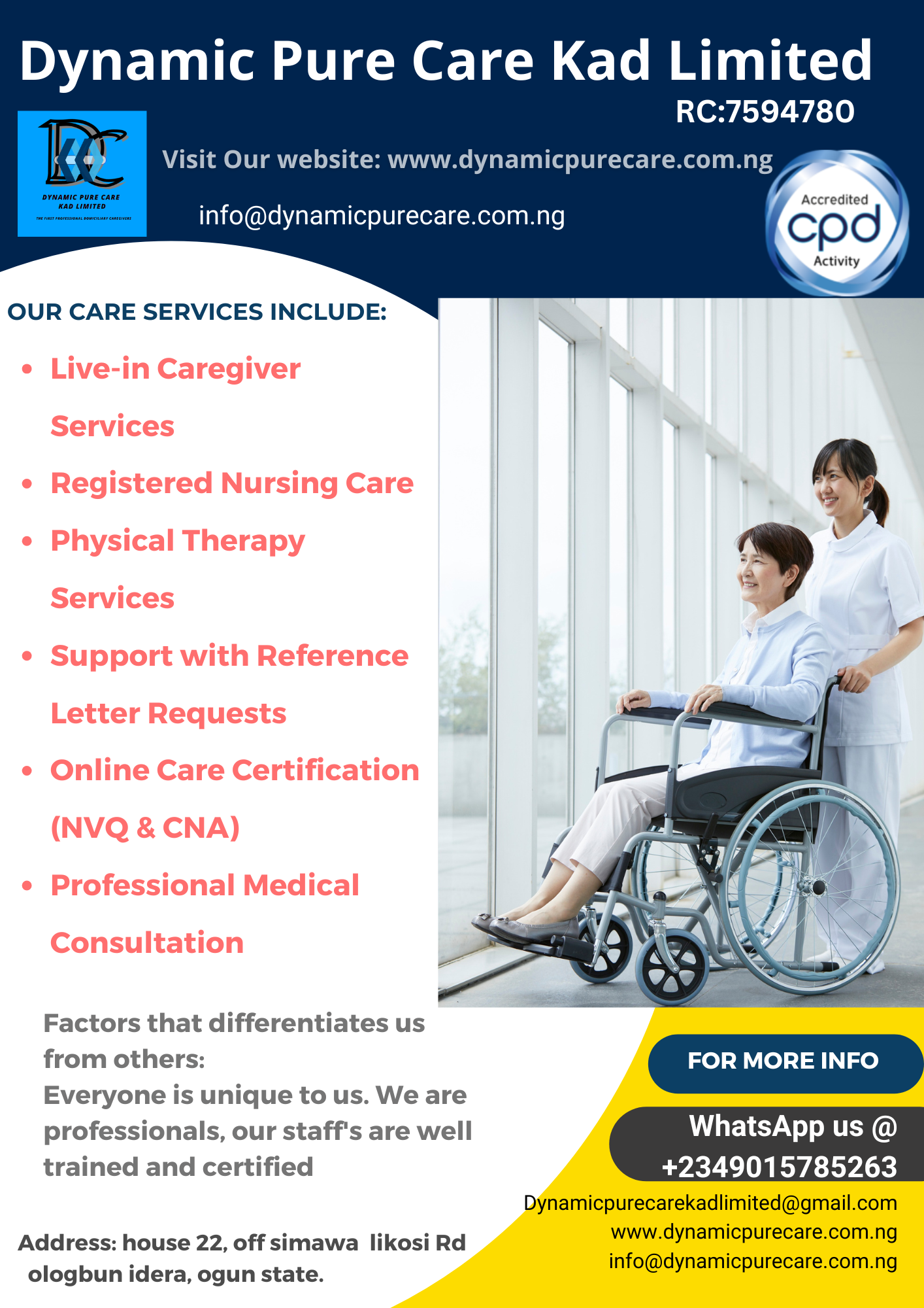 Live in & Live out caregiver