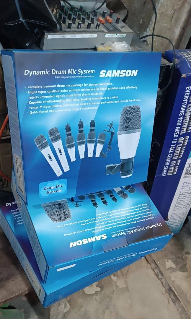 Professional drum microphone 5 and 7 set
