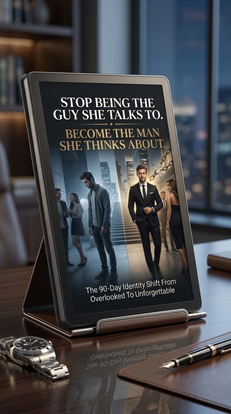 STOP BEING THE GUY SHE TALKS TO. BECOME THE MAN SHE THINKS ABOUT.