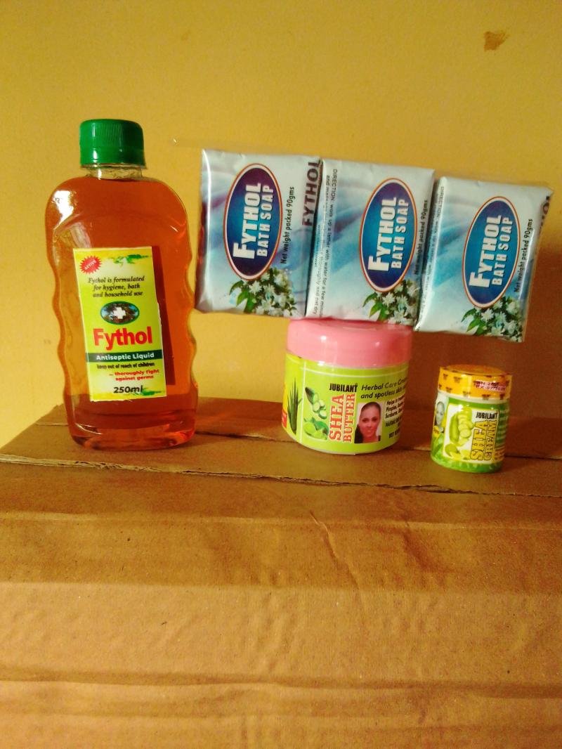 Natural body cream, Antiseptic and Herbal Soap