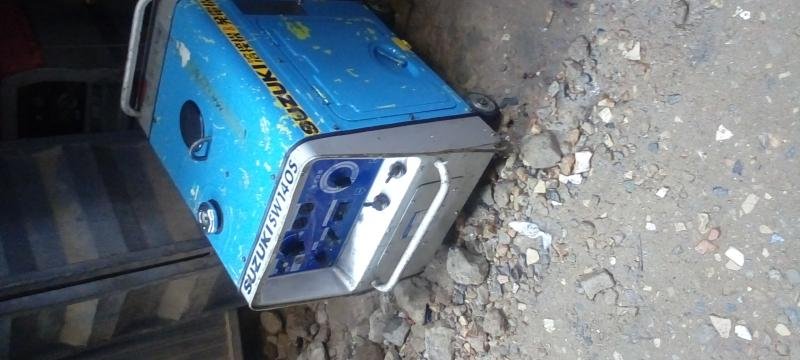 140 amps petrol self welding generator