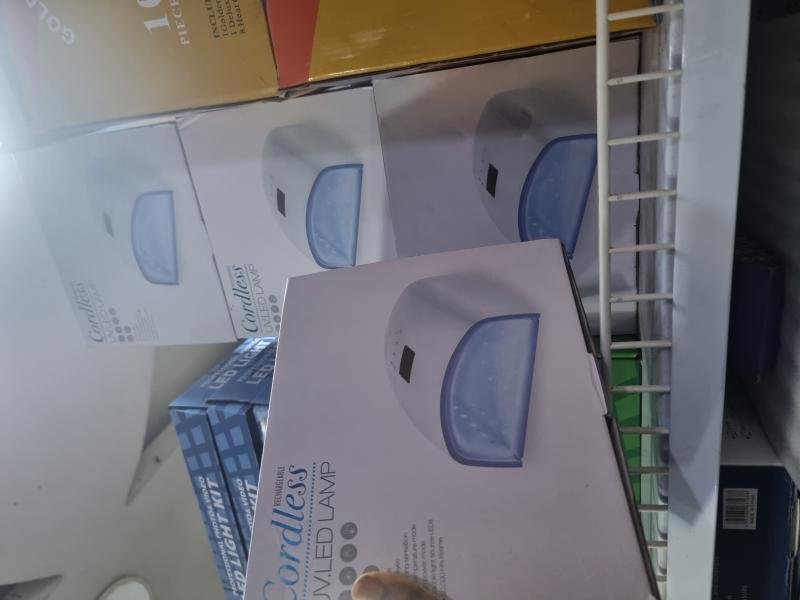 Digital nails dryer rechargeable