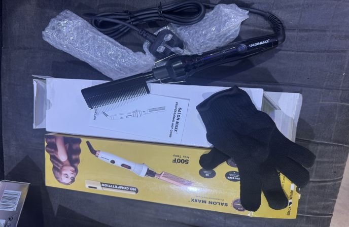 Salon max hot comb