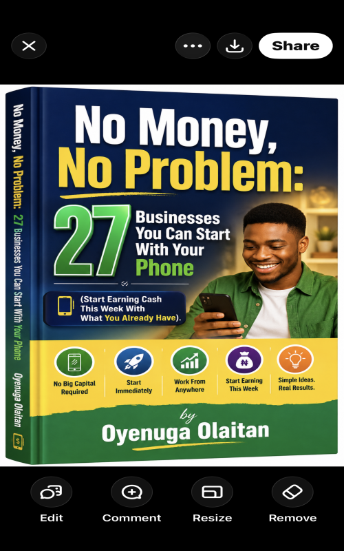 Ebook || 27 businesses you can start on your phone