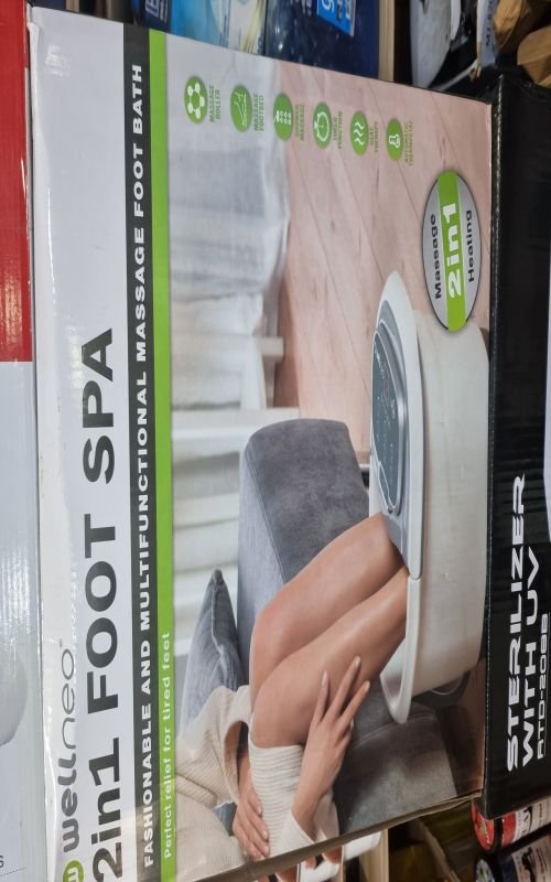 2 in 1 foot spa machine