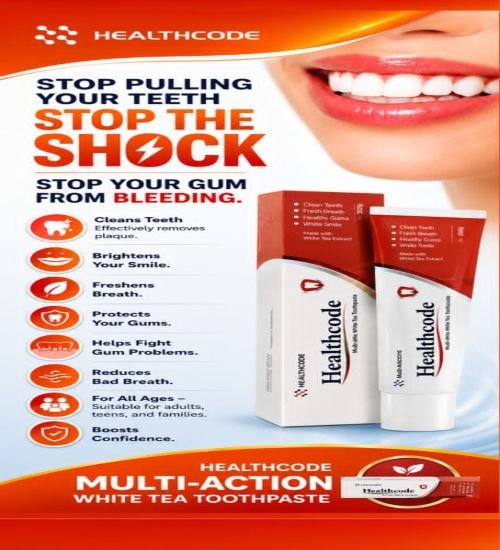 Healthcode toothpaste