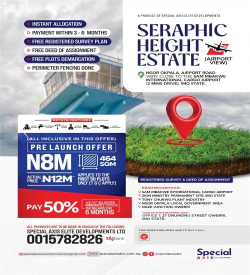 SERAPHIC HEIGHT ESTATE