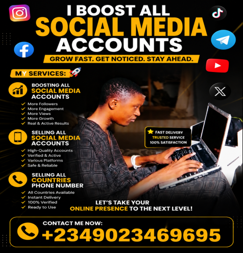 BOOST ALL YOUR SOCIAL MEDIA IN AFFORDABLE PRICE