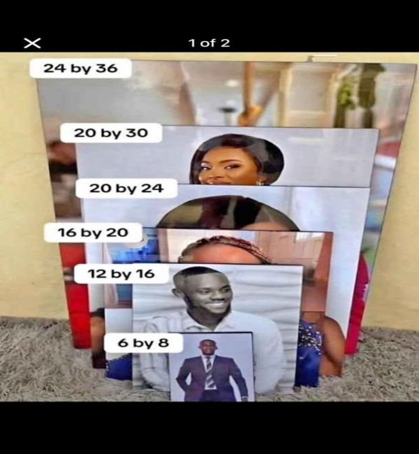 Frameless pictures