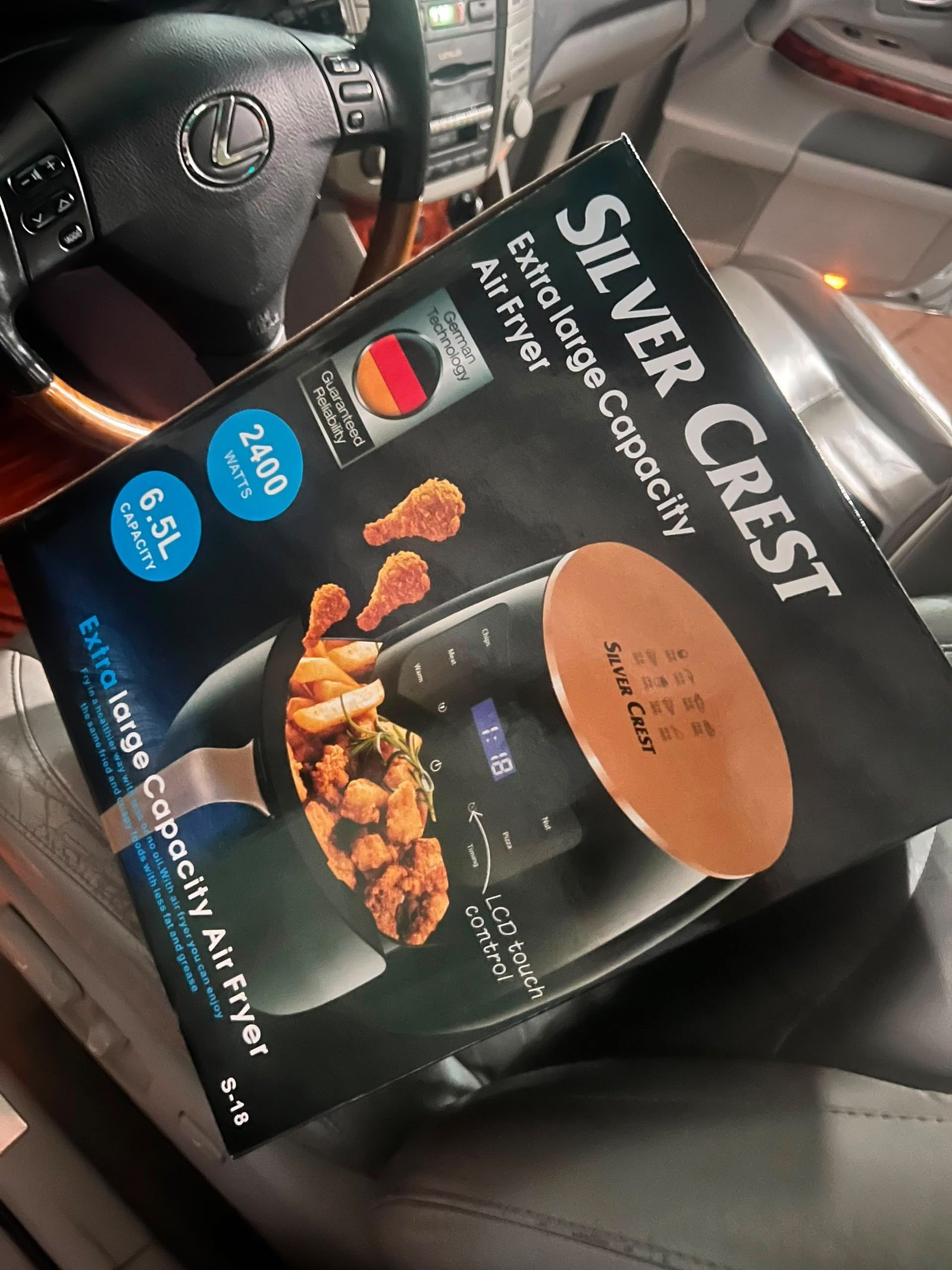 Airfryer 6.5 lts