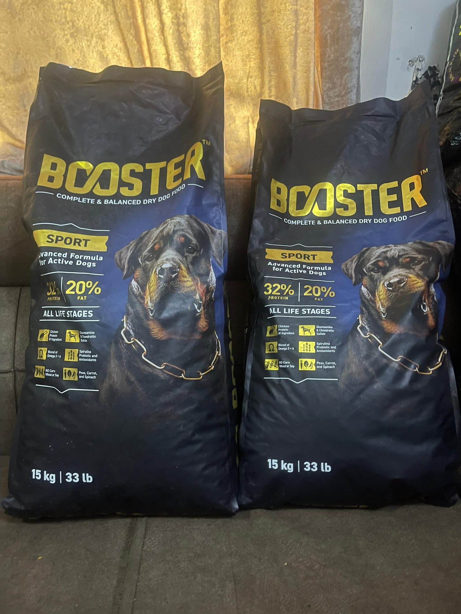 Booster All Life Stages 15kg kibbles