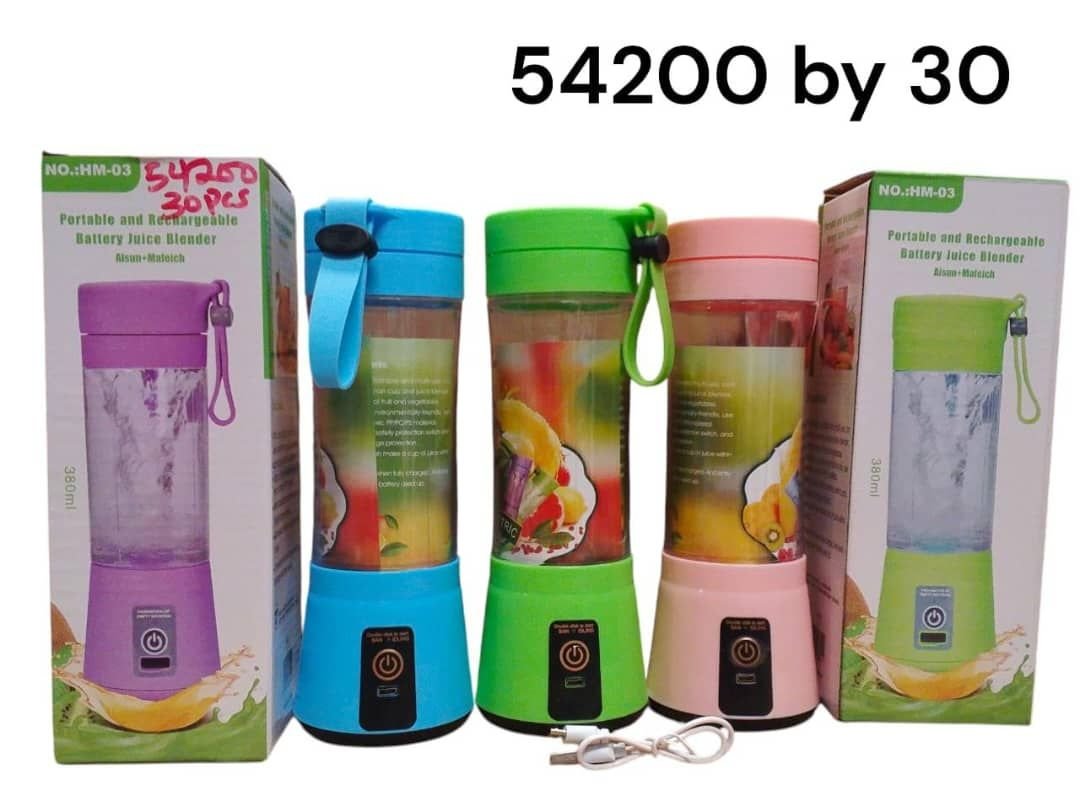 Rechargeable juice