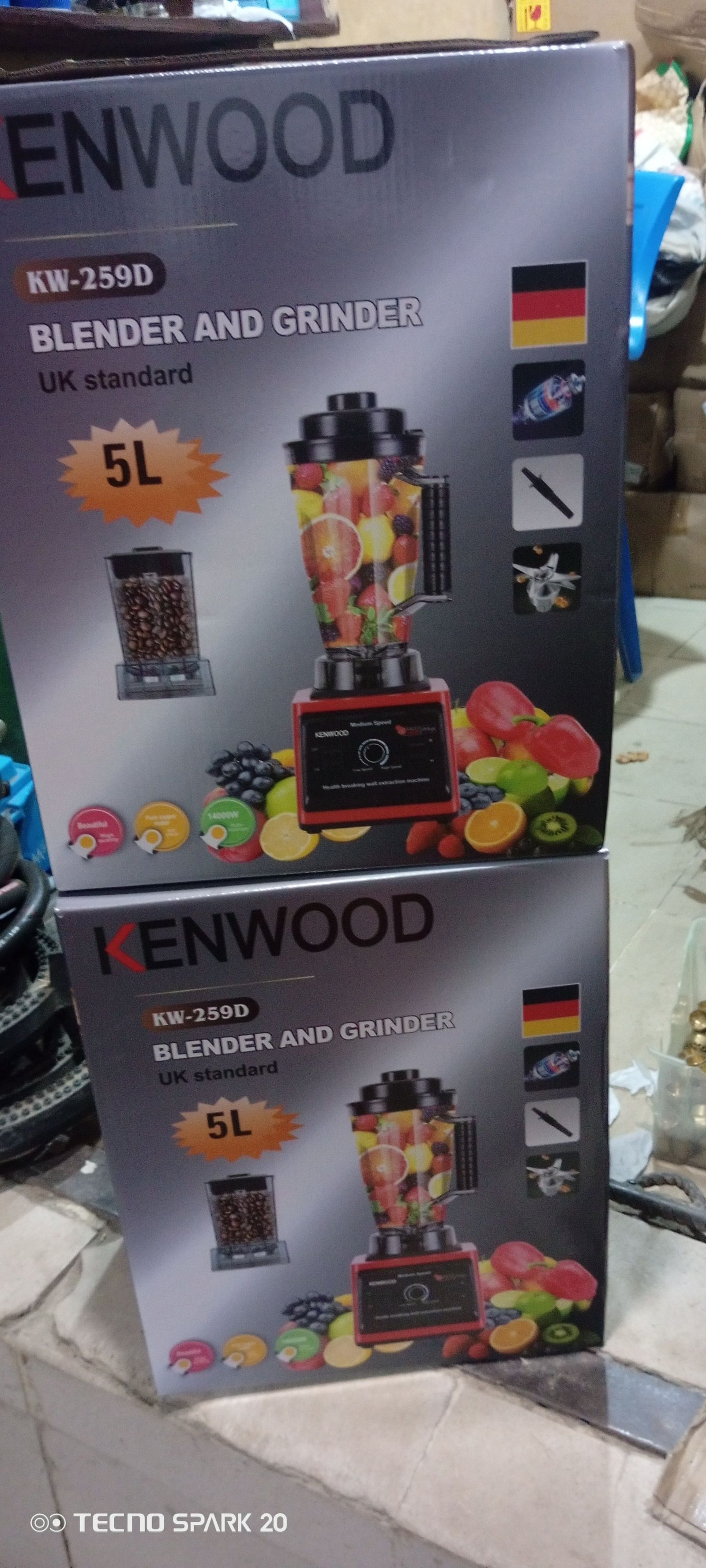 5L KENWOOD ELECTRIC BLENDER