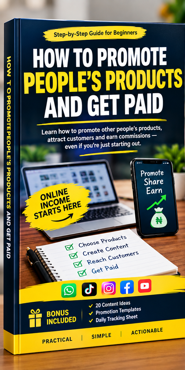 How to promote people products and get paid