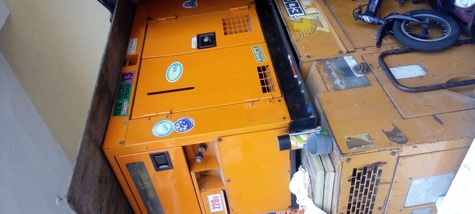 16 kVA Eco sounds Denyo generator