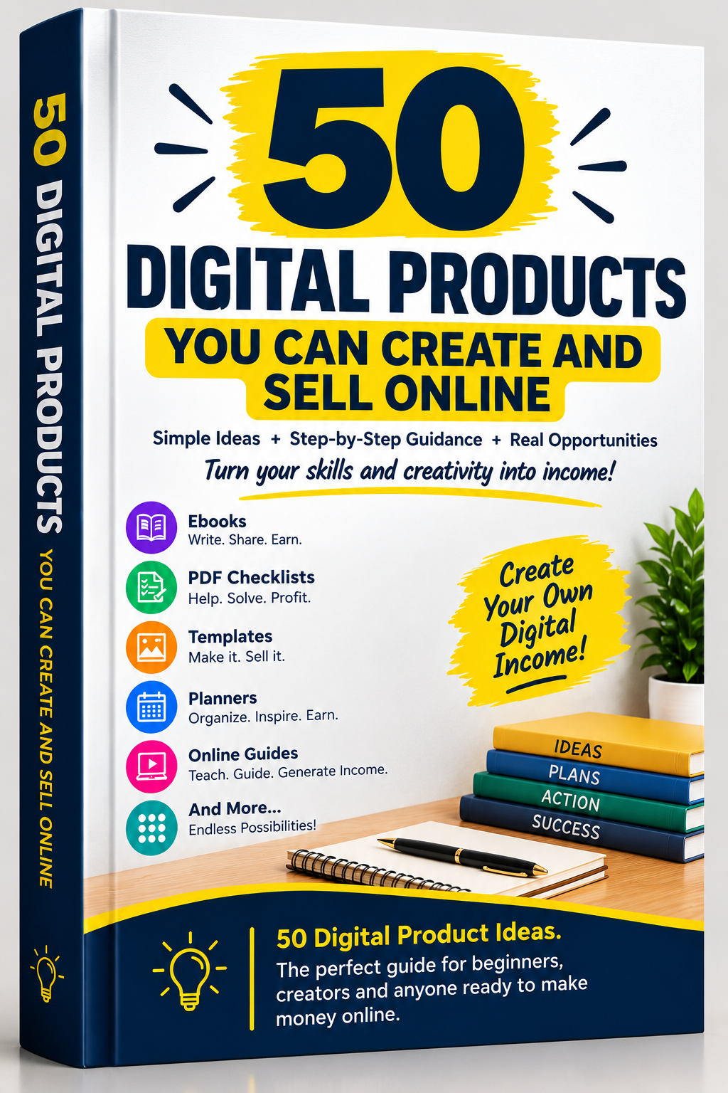50 Digital Products You Can Create and Sell Online