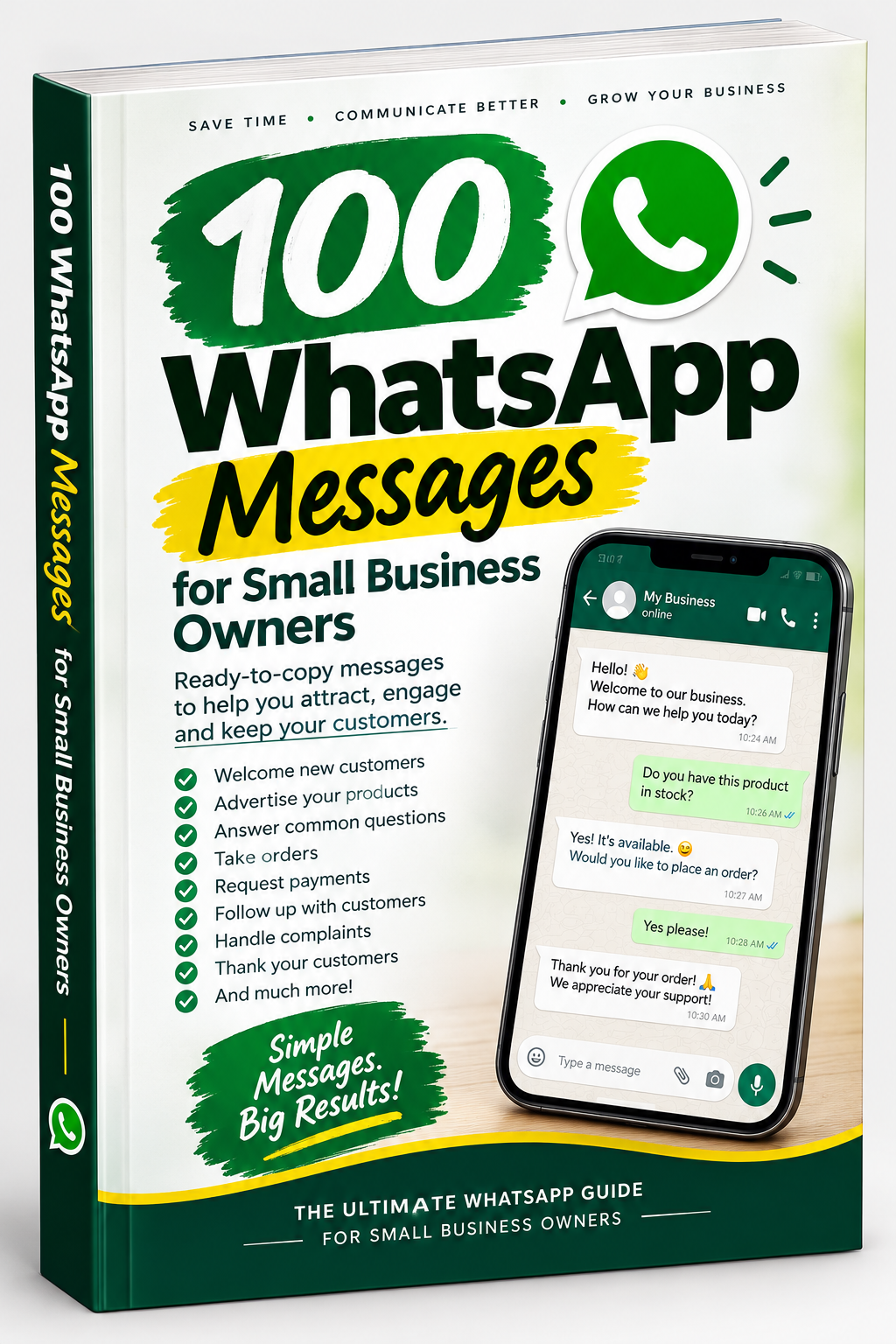 100 WhatsApp Messages for Small Business Owners